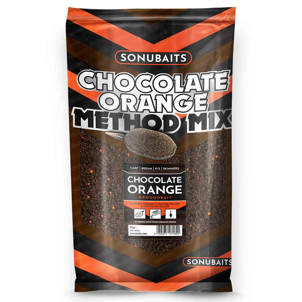 2kg Sonubaits Chocolate Orange Method Mix(Grundpreis: 5,50€/kg)