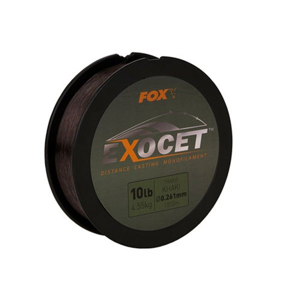 1000m Fox Exocet Mono Trans Khaki(Grundpreis: 1,20€/100m)